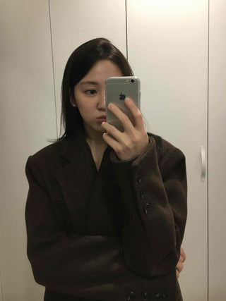 Minimal Autumn Wool Jacket