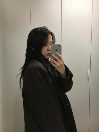 Minimal Autumn Wool Jacket