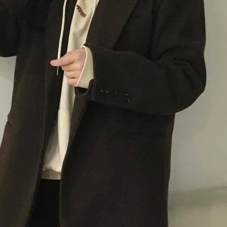 Minimal Autumn Wool Jacket