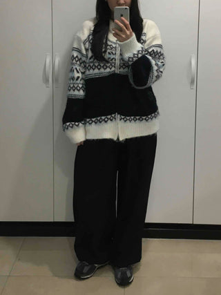 Non-Faded Loose Fit Straight Raw Denim Pants
