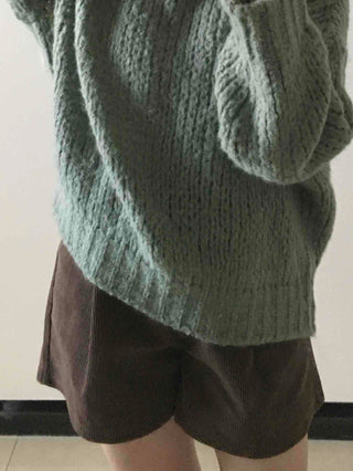 Cozy Boat Neck Loose Fit Knit