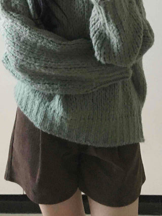 Cozy Boat Neck Loose Fit Knit