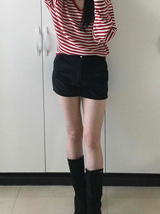 Corduroy Pocket Classic Shorts