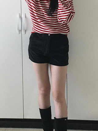 Corduroy Pocket Classic Shorts