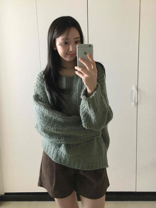 Daily Loose Fit Elastic Corduroy Shorts