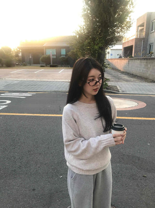 Cozy Minimal Long Sleeve Knit