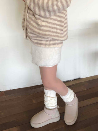 Cozy Teddy Bear Mini Shorts