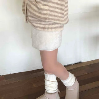 Cozy Teddy Bear Mini Shorts