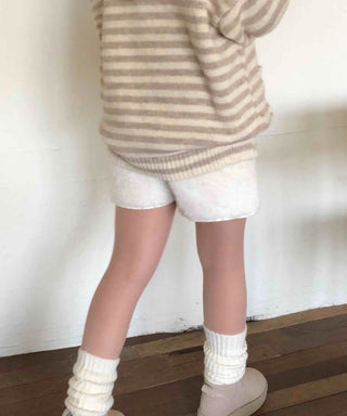 Cozy Teddy Bear Mini Shorts