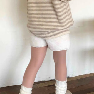 Cozy Teddy Bear Mini Shorts