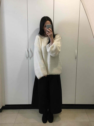 Under Stripe Touch Knit