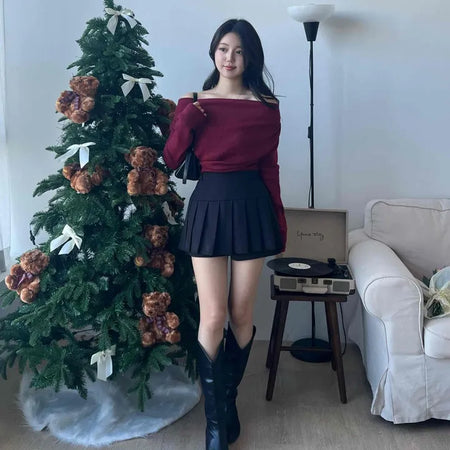 Delicate Fit Pleated Tennis Mini Skirt