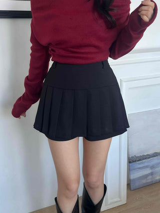 Delicate Fit Pleated Tennis Mini Skirt