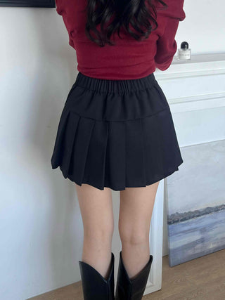 Delicate Fit Pleated Tennis Mini Skirt