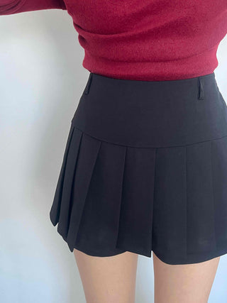 Delicate Fit Pleated Tennis Mini Skirt