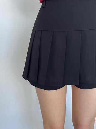 Delicate Fit Pleated Tennis Mini Skirt