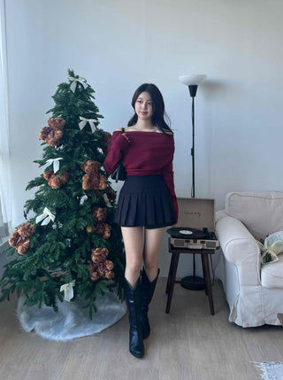 Delicate Fit Pleated Tennis Mini Skirt