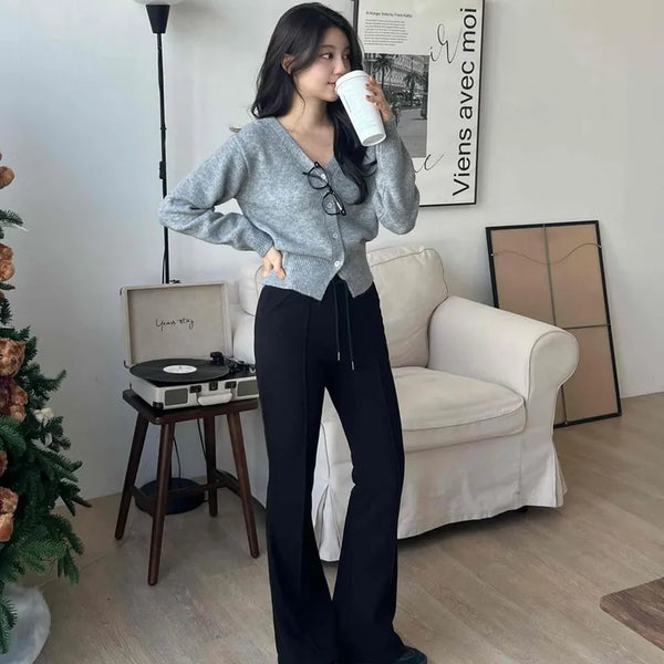 Slim Bootcut Slacks Training Pants