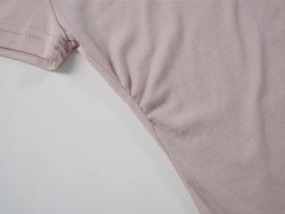 Ruda Semi-Crop Shirred Short Sleeve