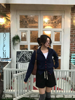 Basic Minimal High-Waisted Wide Shorts