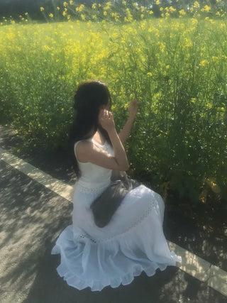 Beru Small Floral Layered Cap Sleeveless
