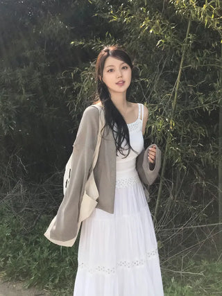 Beru Small Floral Layered Cap Sleeveless