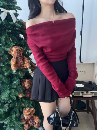 Drape Shoulder Asymmetrical Shirred Tee
