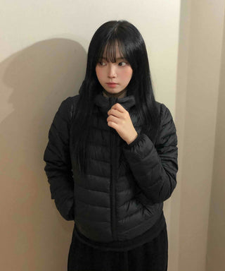 Minimal Lightweight Hooded Padded Jumper