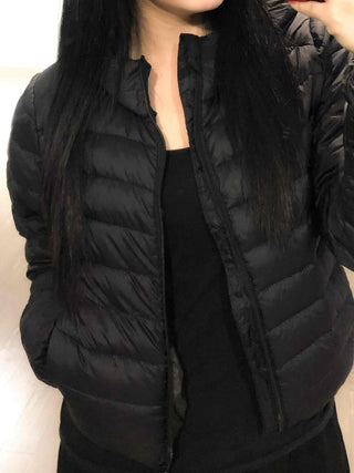 Minimal Lightweight Hooded Padded Jumper