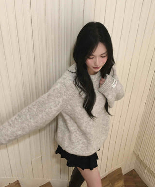Cozy Boucle Round Knit