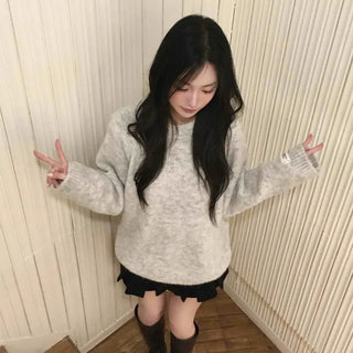 Cozy Boucle Round Knit