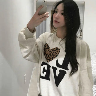 Love Leopard Sweatshirt