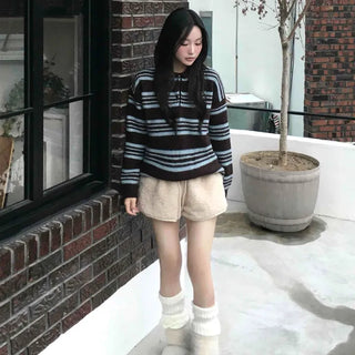 Soft Fluffy Mini Shorts