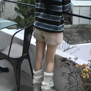 Soft Fluffy Mini Shorts