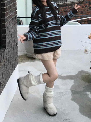 Soft Fluffy Mini Shorts