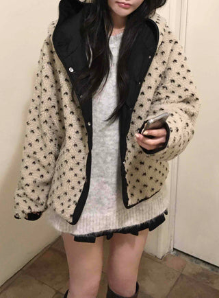 Vintage Suede Basic Button Jacket