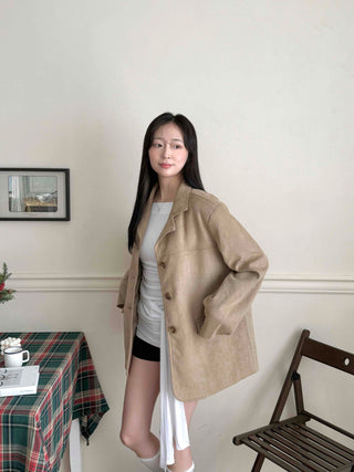 Daily Tie Detail Off-Shoulder Drape Long Sleeve T-Shirt