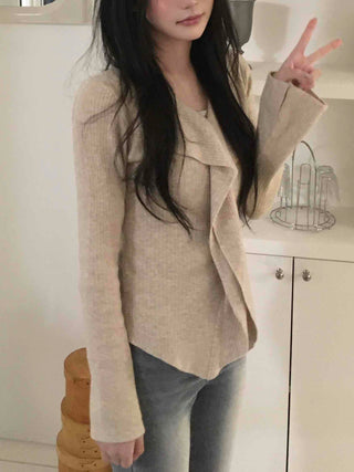 Soft Mood Ruffle Knit