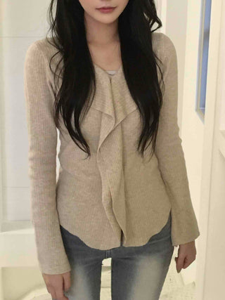 Soft Mood Ruffle Knit
