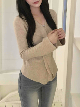 Soft Mood Ruffle Knit