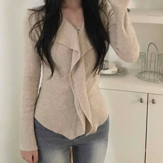 Soft Mood Ruffle Knit