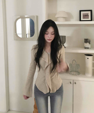 Soft Mood Ruffle Knit