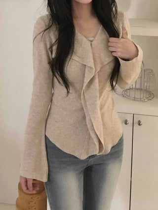 Soft Mood Ruffle Knit