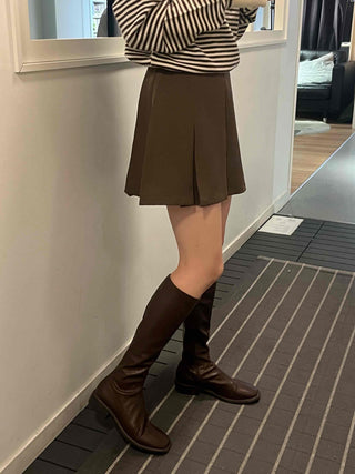 Daily Pleated Mini Skirt