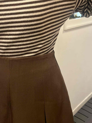 Daily Pleated Mini Skirt