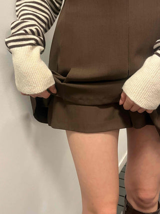 Daily Pleated Mini Skirt