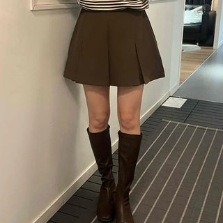 Daily Pleated Mini Skirt