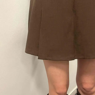Daily Pleated Mini Skirt