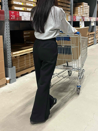 Basic Semi Bootcut Sweatpants