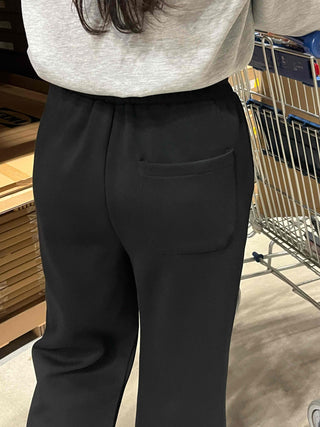 Basic Semi Bootcut Sweatpants